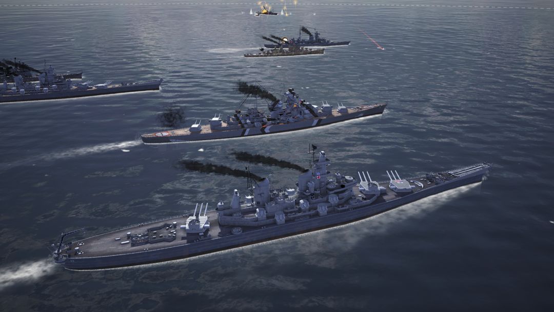 軍艦艦隊司令部 : WW2 海軍遊戲遊戲截圖