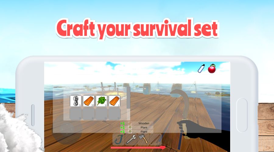 Screenshot of Raft Survival simulator: craft & survive