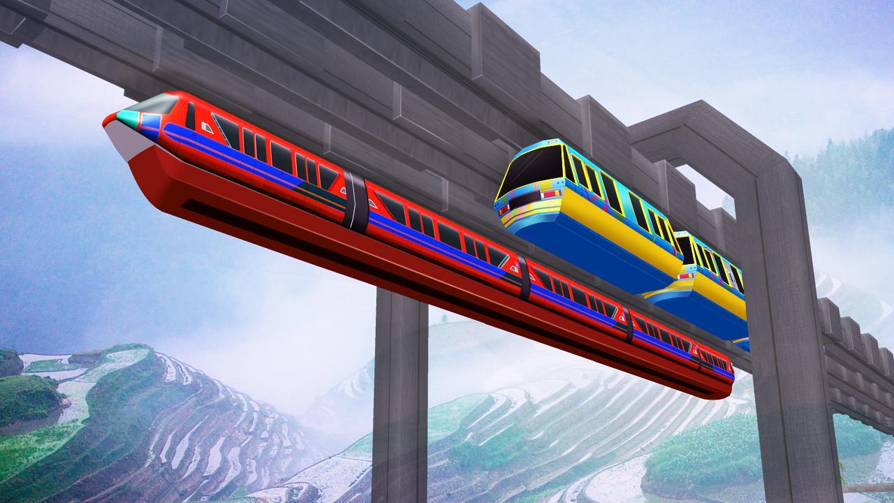 Sky Train Game Game Screenshot