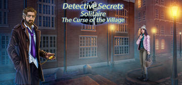 Banner of Detective Secrets Solitaire. The Curse of the Village 