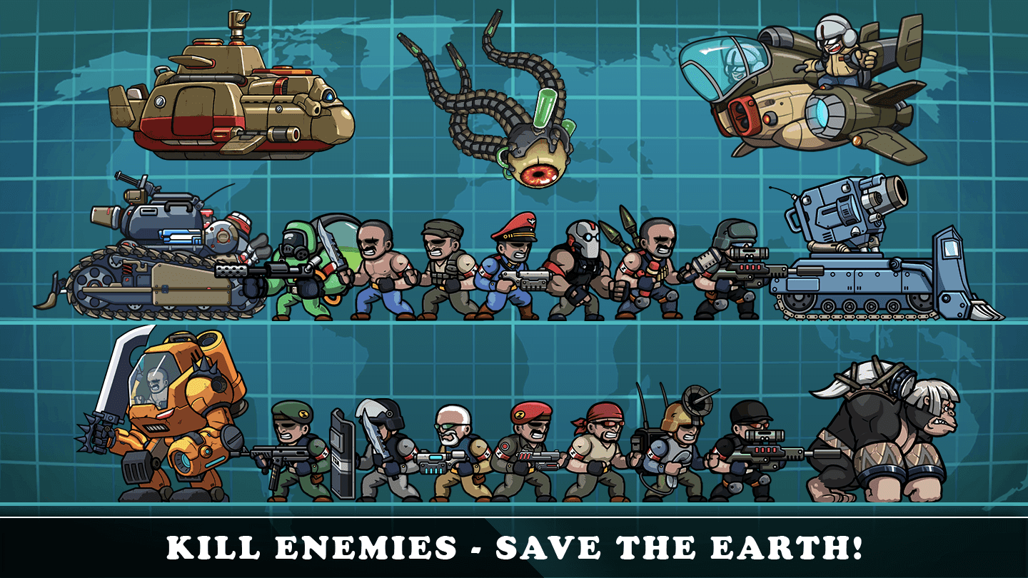 Скриншот игры Epic Metal Slug Expert