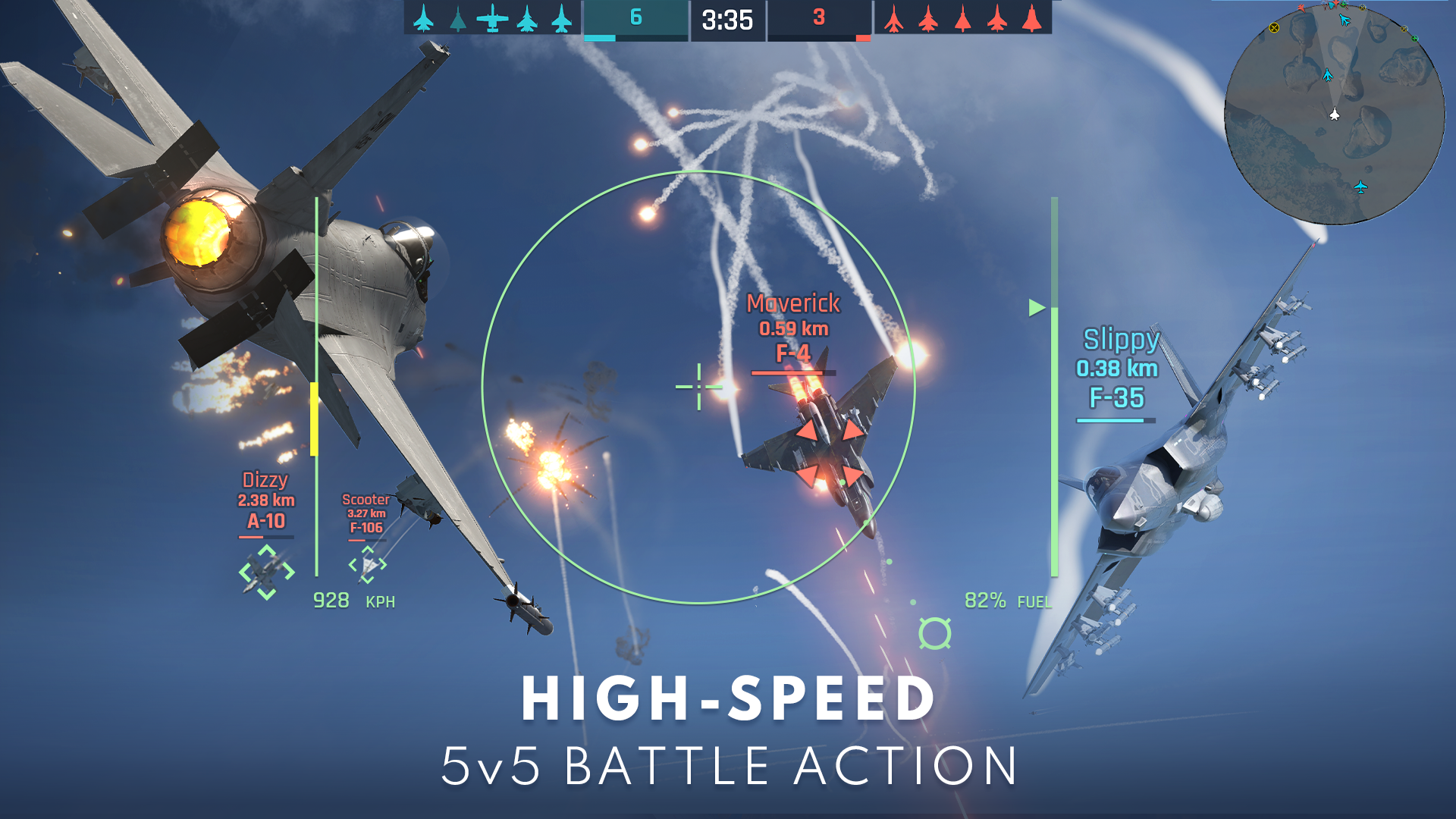 Metalstorm: Modern Air Combat Game Screenshot