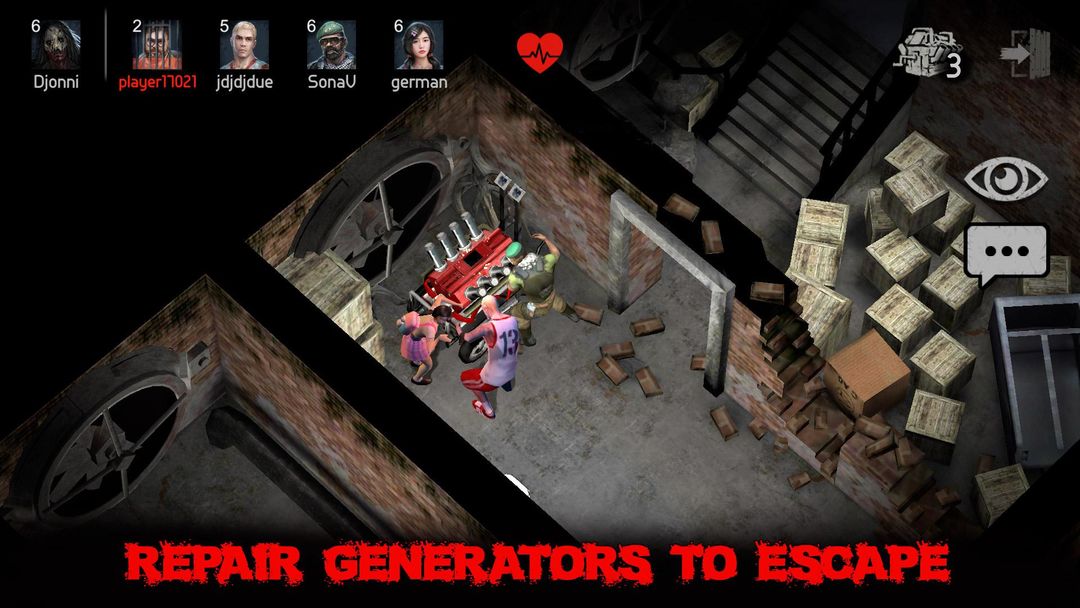 Horrorfield - Multiplayer Survival Horror Game screenshot game