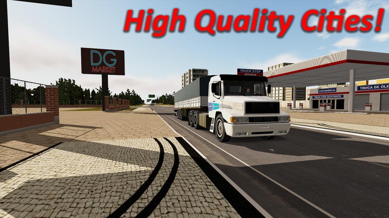 Heavy Truck Simulator Game Screenshot