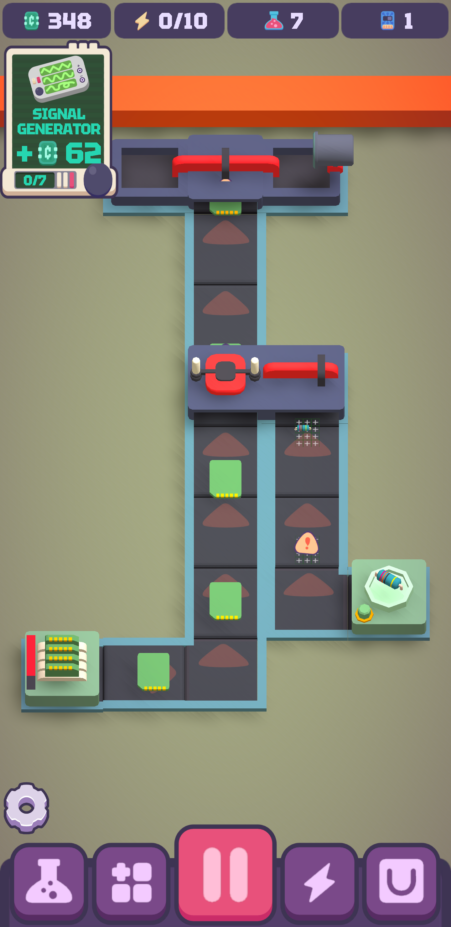 Elektronika Inc. PCB Factory Game Screenshot