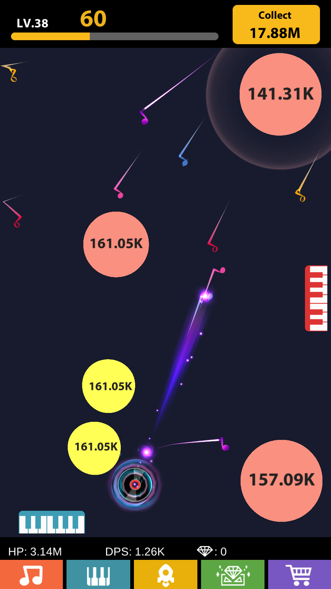 Bubble Smasher Game Screenshot