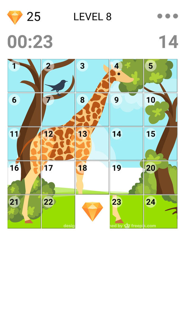 Cute Animals Slide Puzzle遊戲截圖