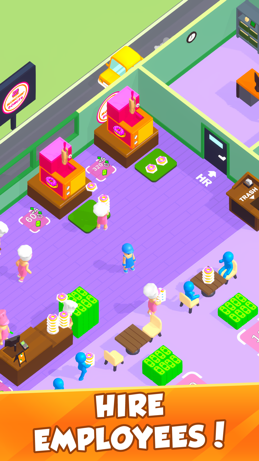 Restaurant Tycoon: Donut Games Game Screenshot