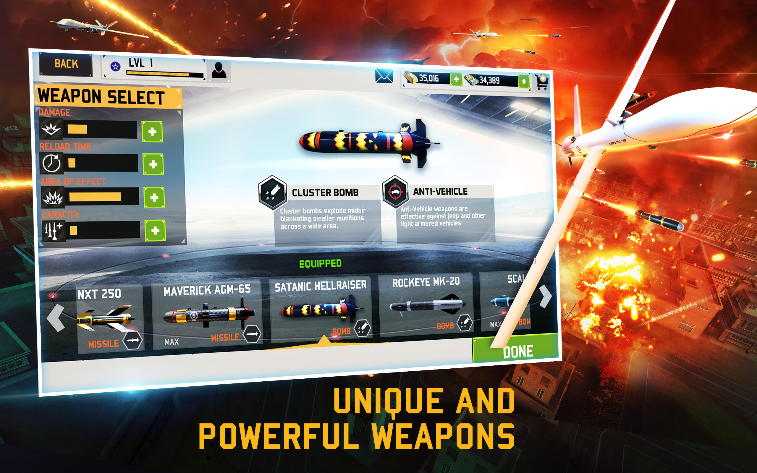 Скриншот игры Drone : Shadow Strike 3