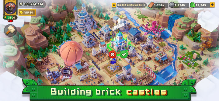 Screenshot 1 of Rise of Brickworld 1.0.4