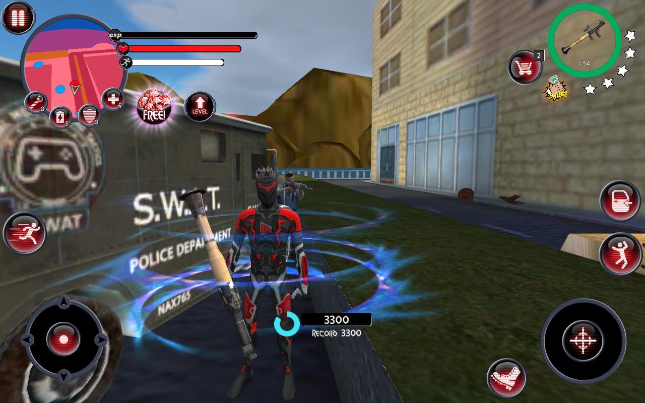 Screenshot of Rope Hero