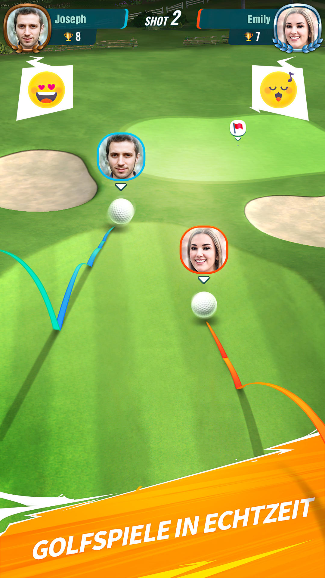 Screenshot 1 of Shot Online: Golf Battle 1.3.1.a