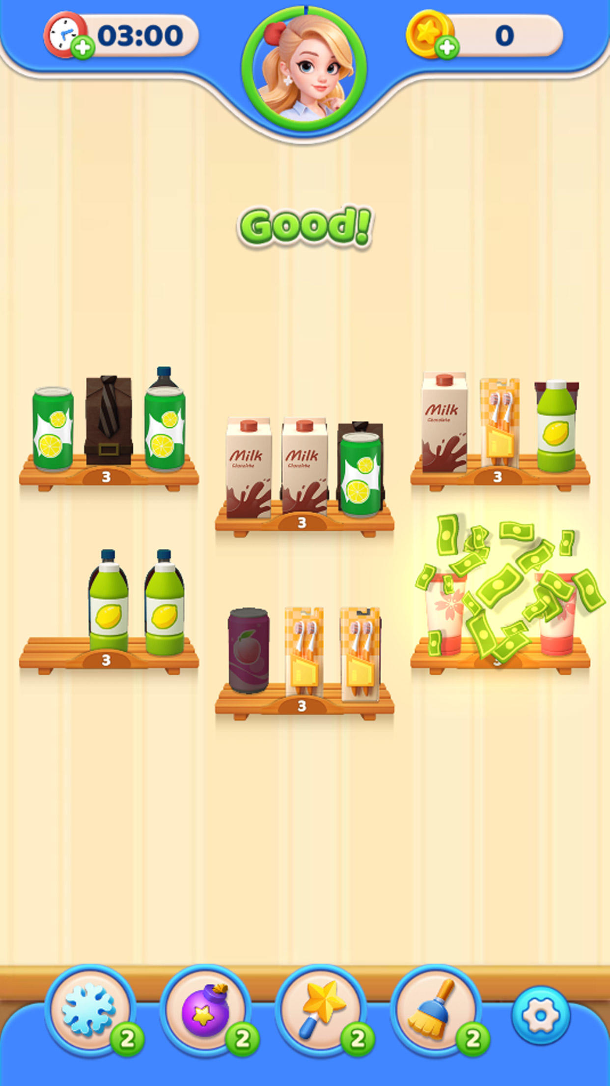 Captura de Tela do Jogo Goods Organizer - Sorting Game