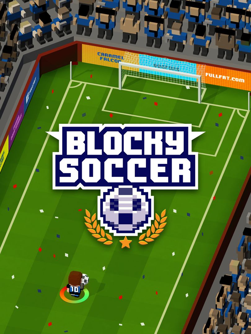 Blocky Soccer screenshot game
