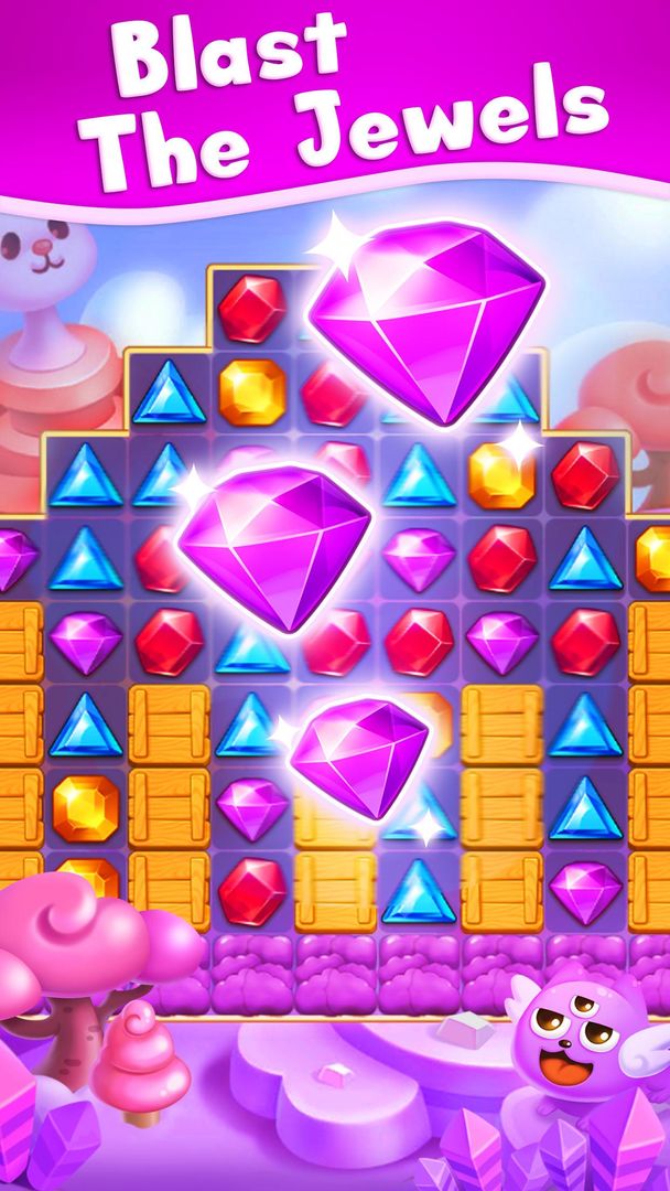 Jewel Blast - Match-3 Puzzle ภาพหน้าจอเกม