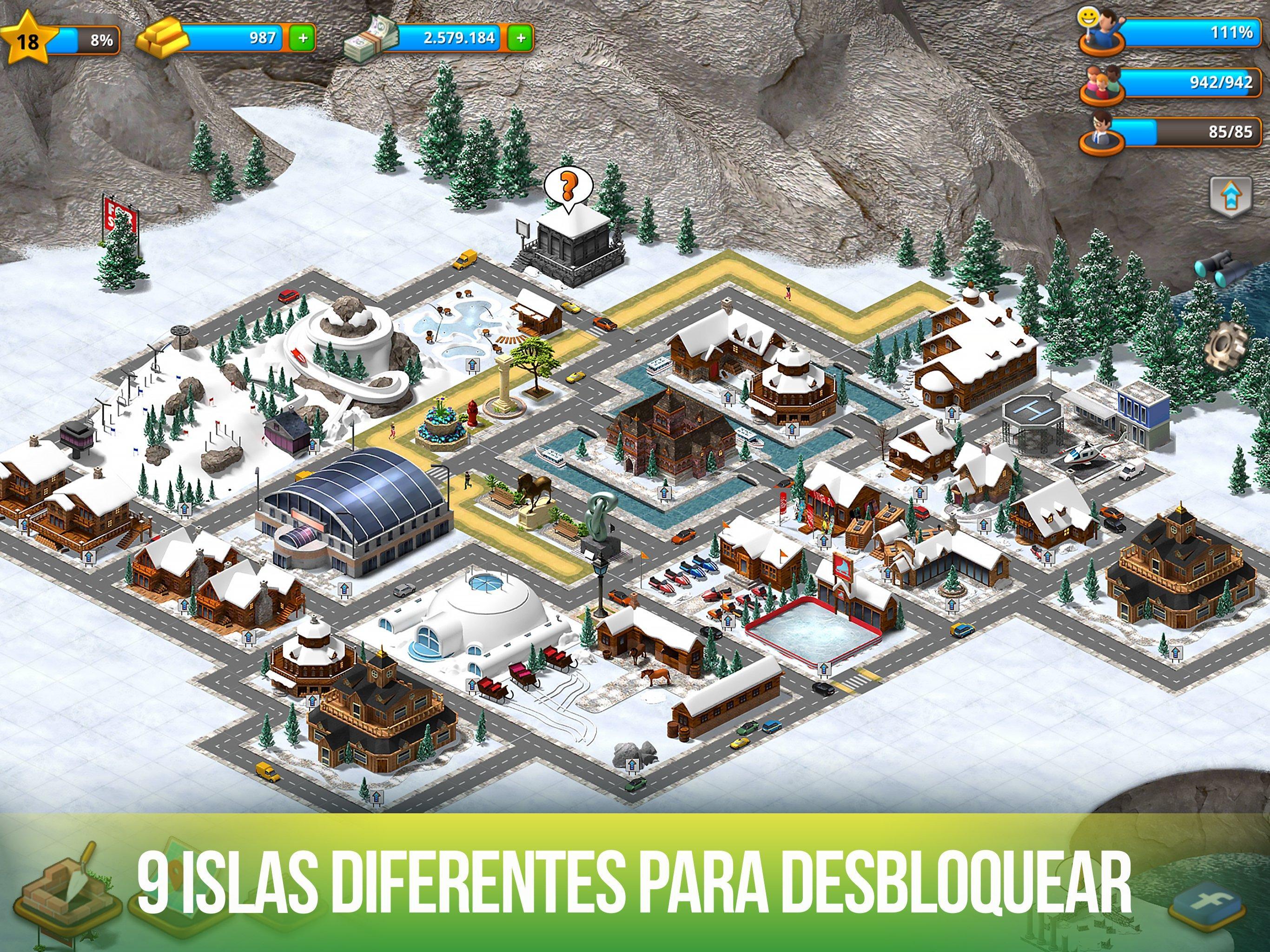 Captura de Pantalla del Juego Paradise City: Building Sim