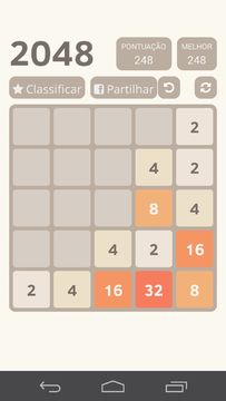 Captura de Tela do Jogo Jogo de 1024 números