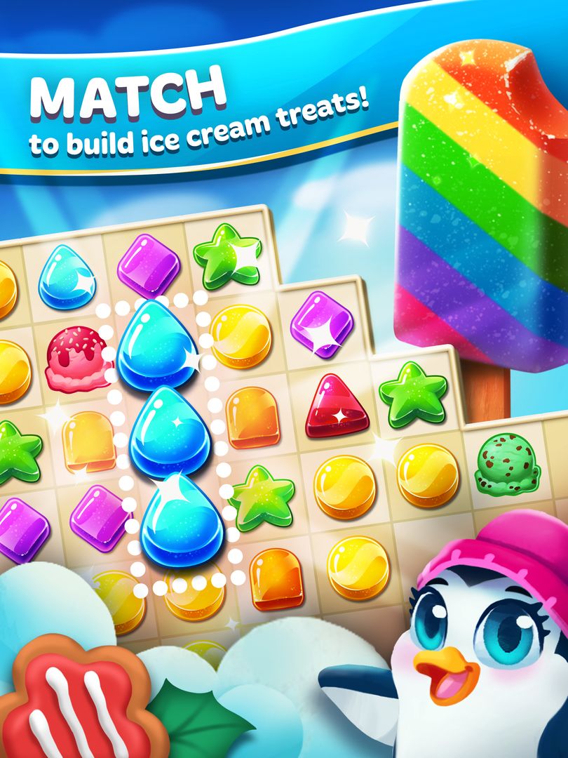 Frozen Frenzy Mania – Match 3 screenshot game