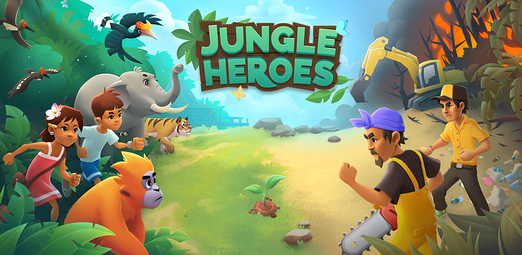 Banner of Jungle Heroes 