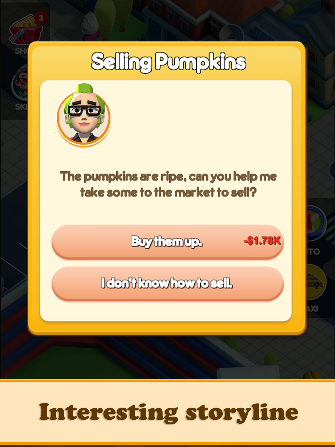 Idle City Life Game Screenshot