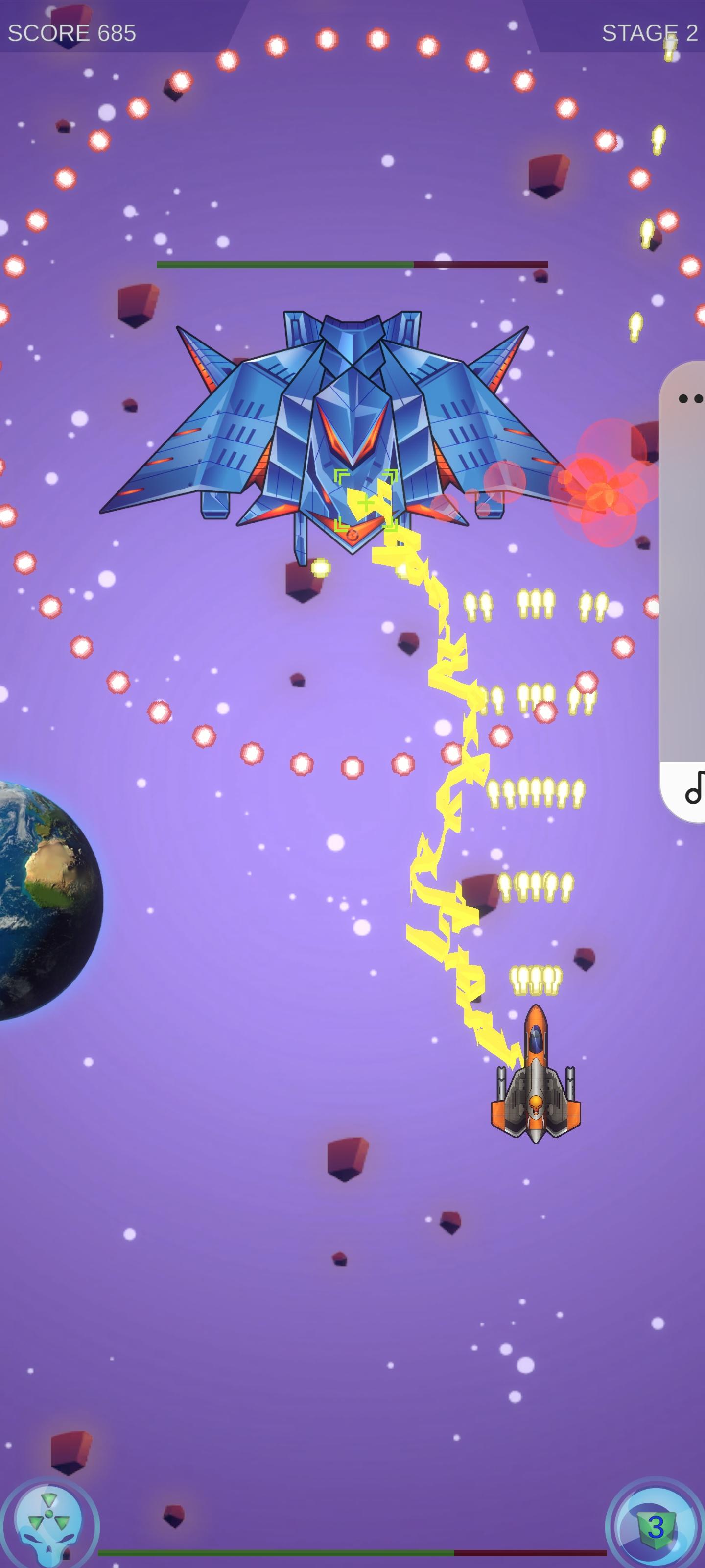 Space Shooter Game Screenshot
