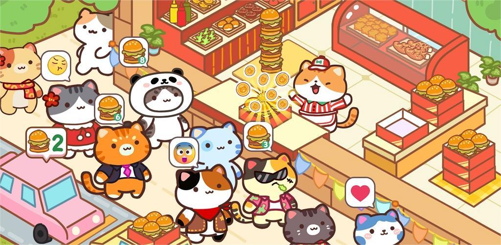 Banner of Cat Cooking Bar - Food game 1.7.16