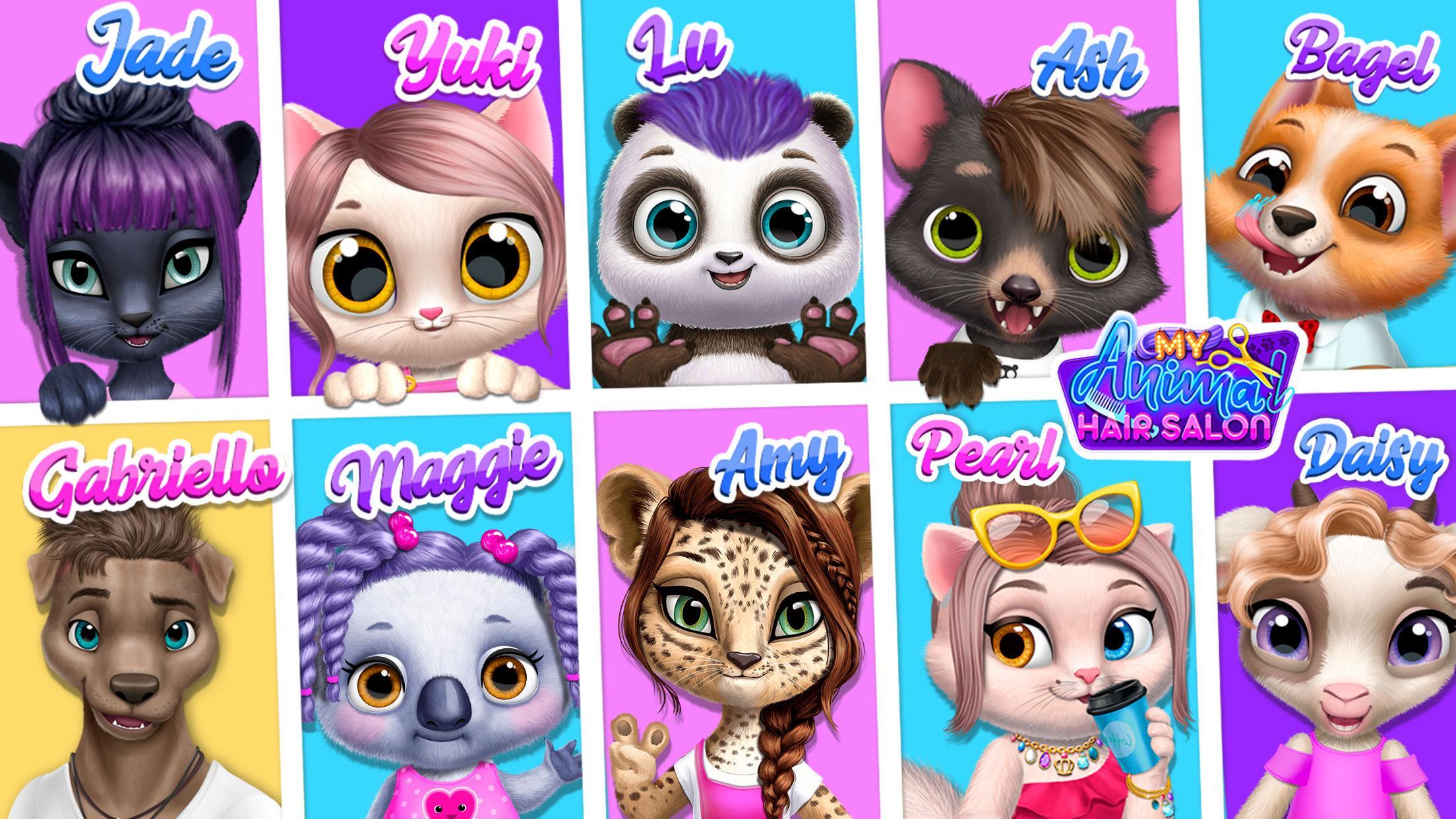 My Animal Hair Salon Game Screenshot