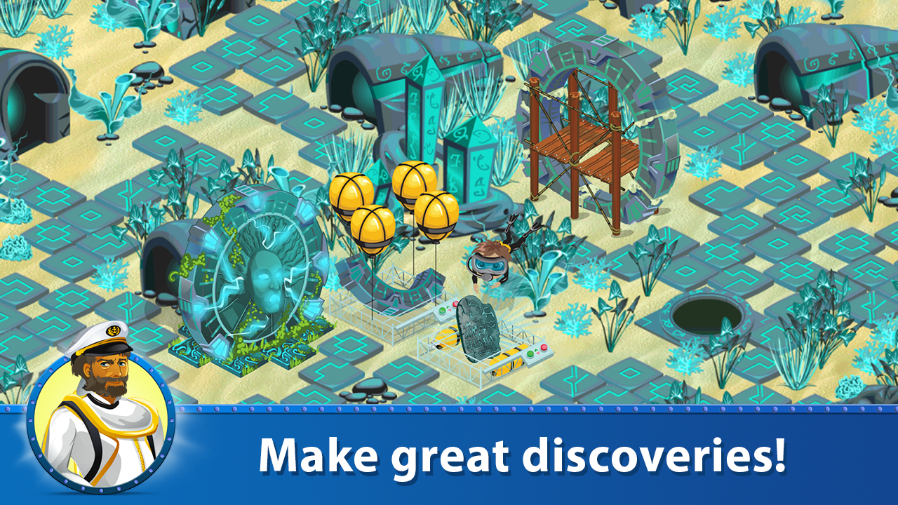 Treasure Diving Game Screenshot