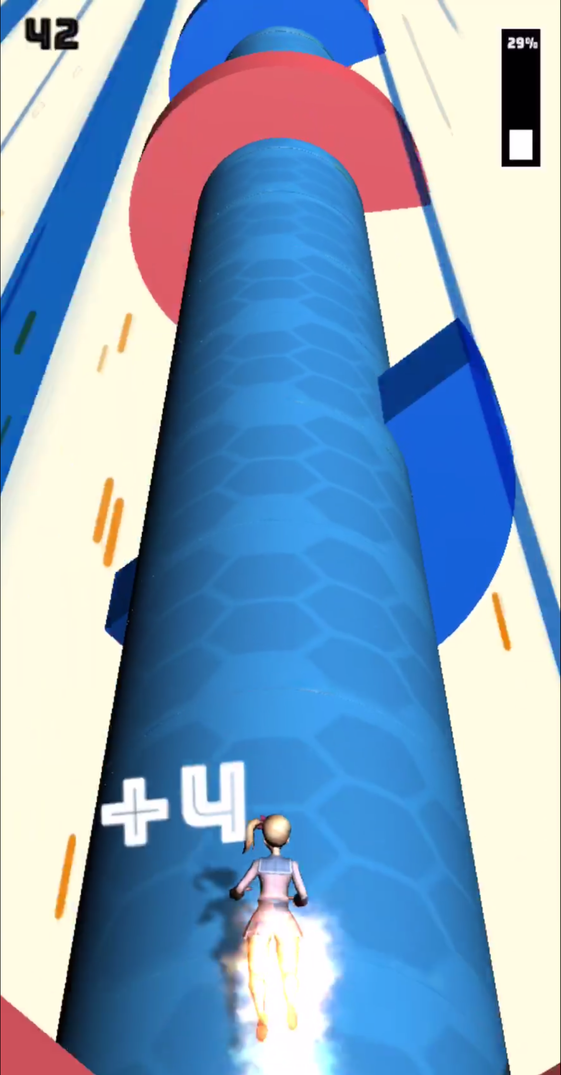 Helix Dash ゲームのスクリーンショット