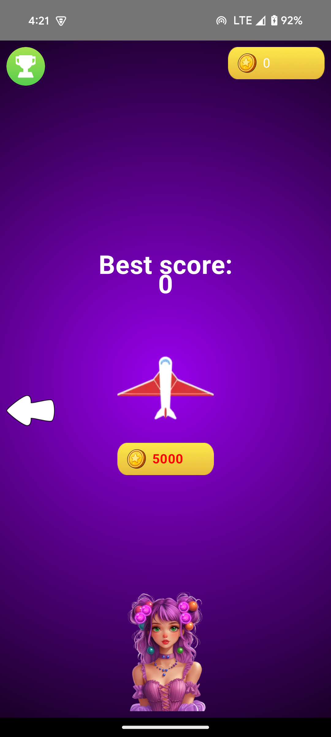 Plinko Avia Rush Game Screenshot