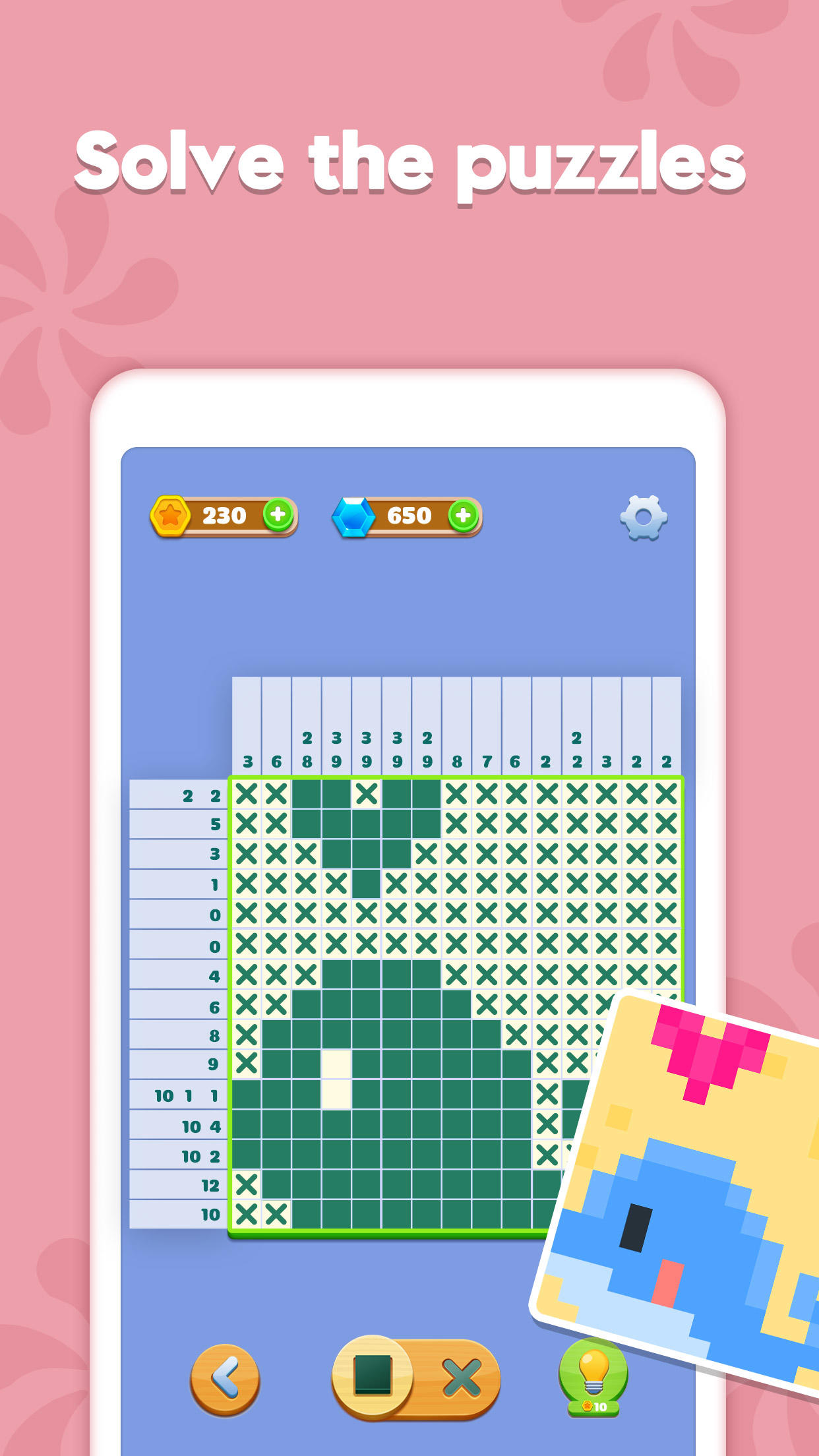 Screenshot of Nonogram - Jigsaw Puzzle Game