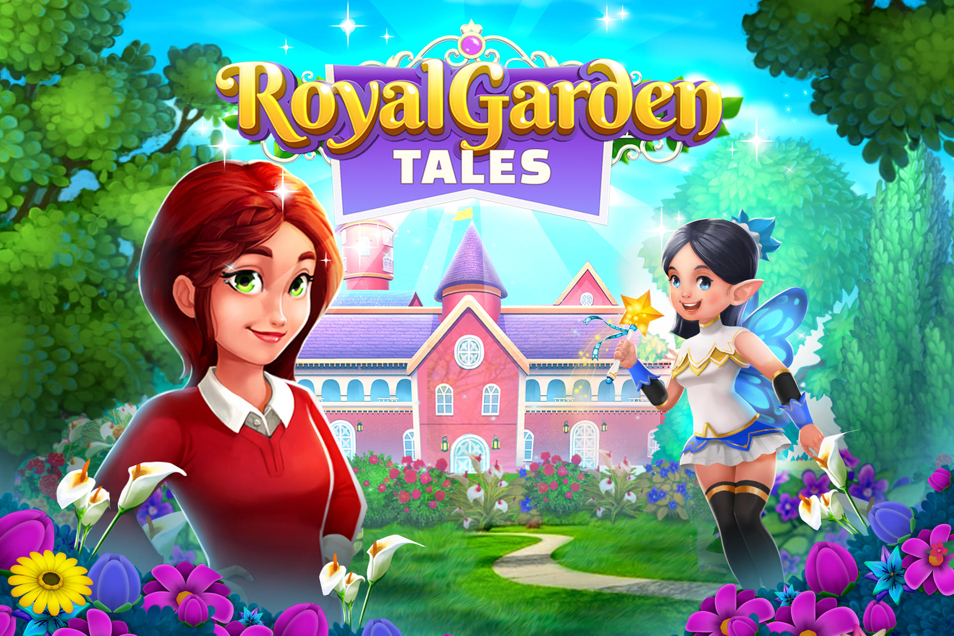 Screenshot 1 of Royal Garden Tales - Pertandingan 3 0.9.8