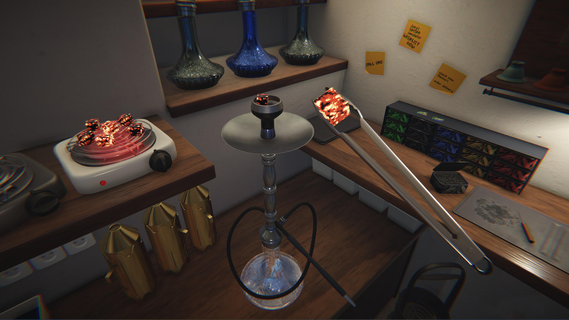 Joey's Shisha Simulator Game Screenshot