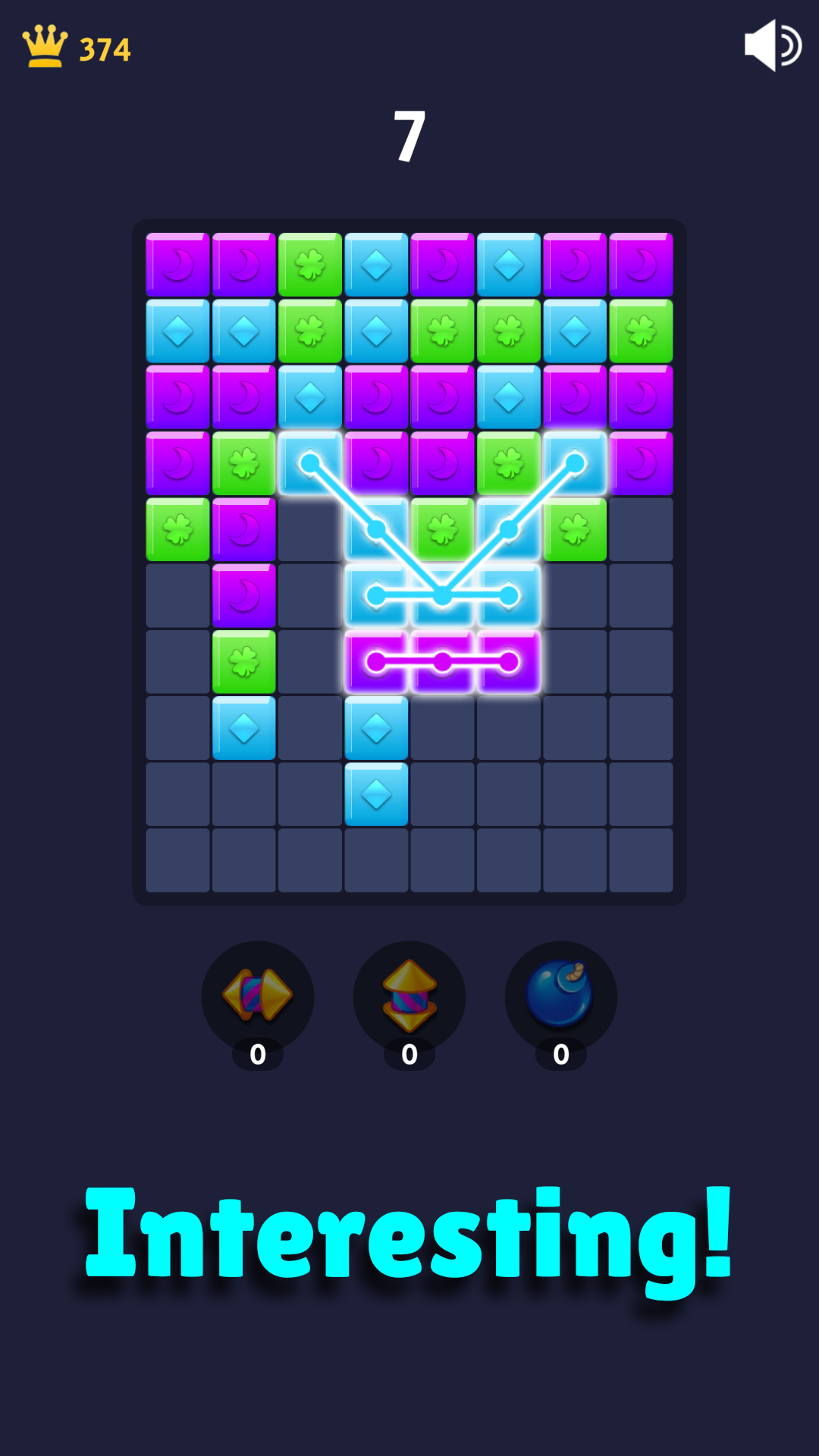 Block Puzzle: Connect 3! Game Screenshot