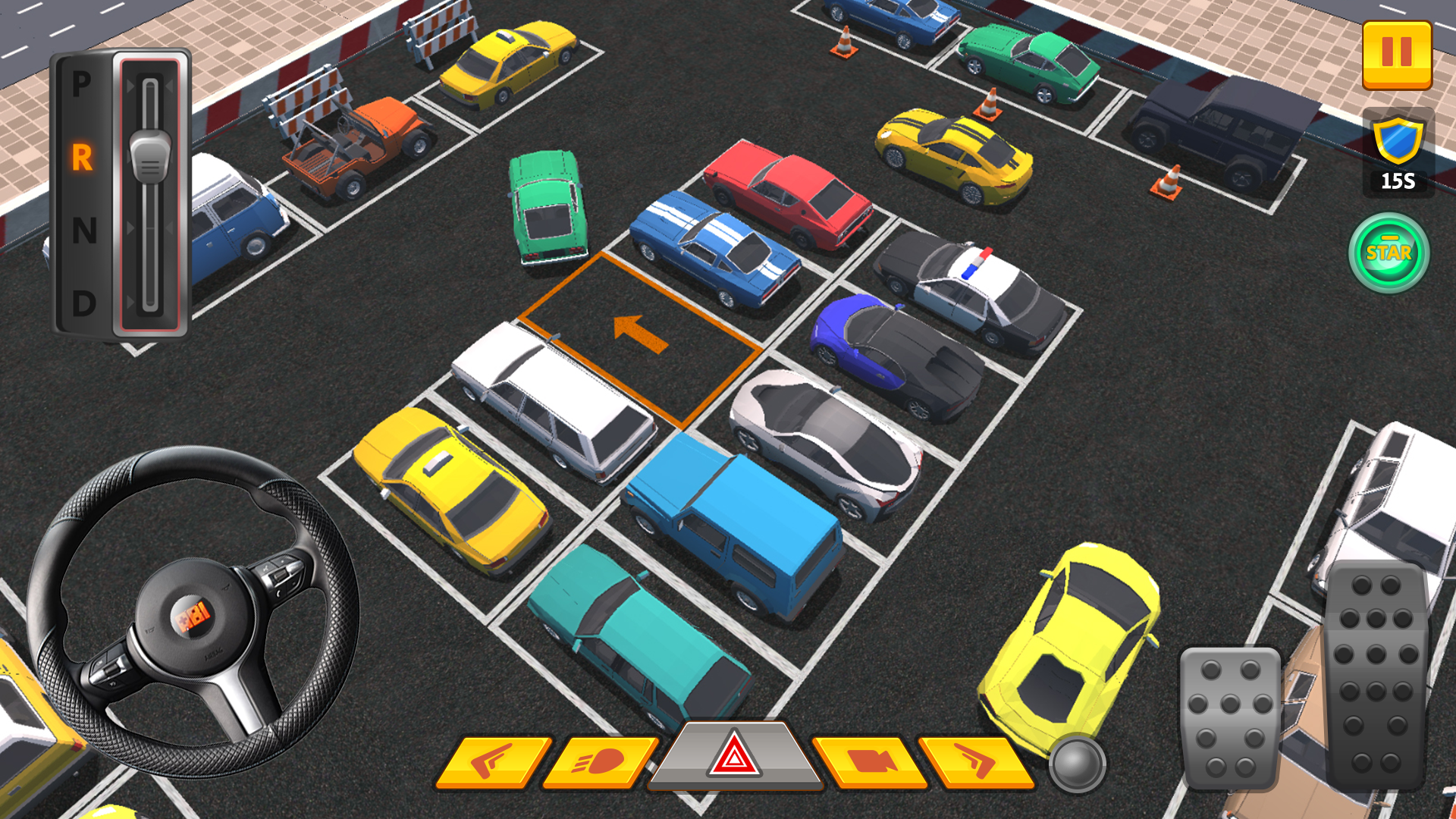 Car Parking 3D Pro : City car drivingのキャプチャ