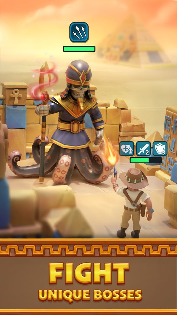 Relic Heroes: Dungeon RPG game ภาพหน้าจอเกม