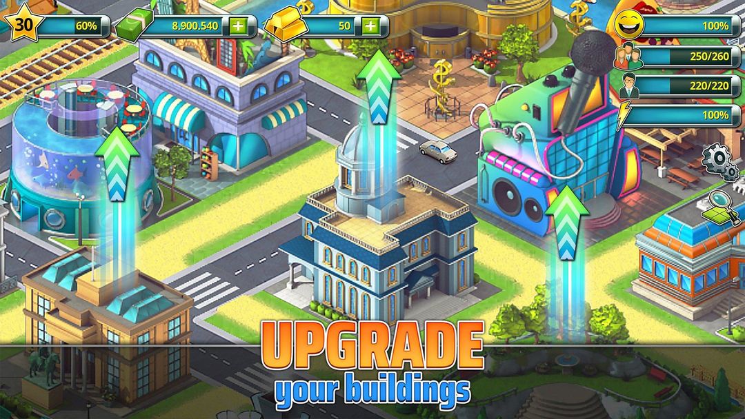Screenshot of Town Building Games: Tropic Ci
