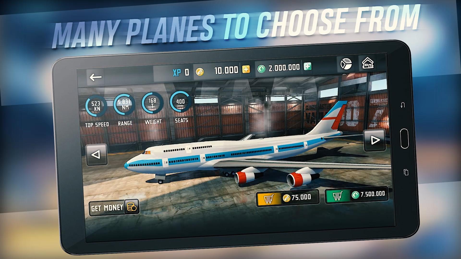 Screenshot 1 of Trình mô phỏng chuyến bay trên máy bay 3.2.5