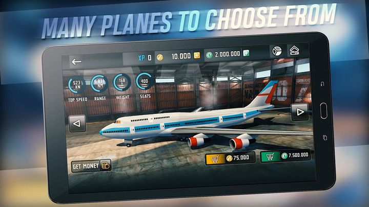 Screenshot 1 of Airplane Flight Simulator 3.2.5
