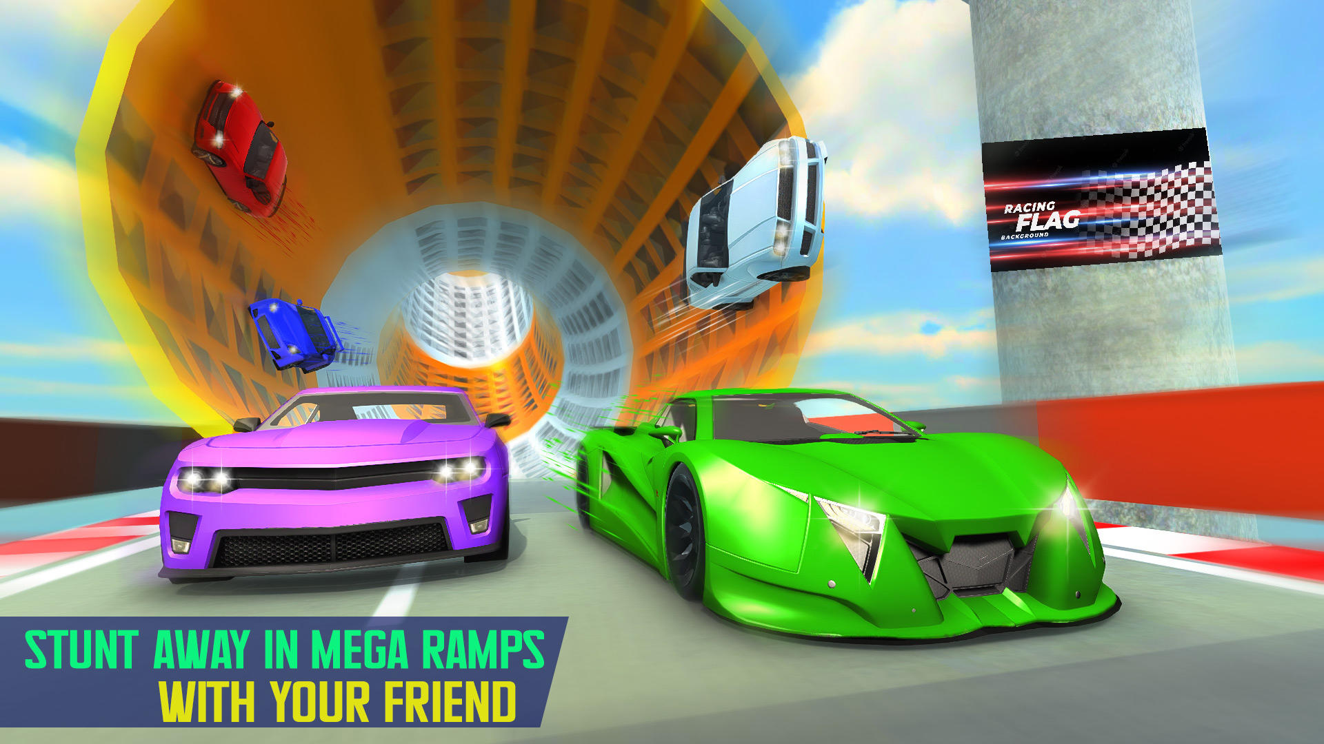 Ramp Car Games: GT Car Stunts ภาพหน้าจอเกม