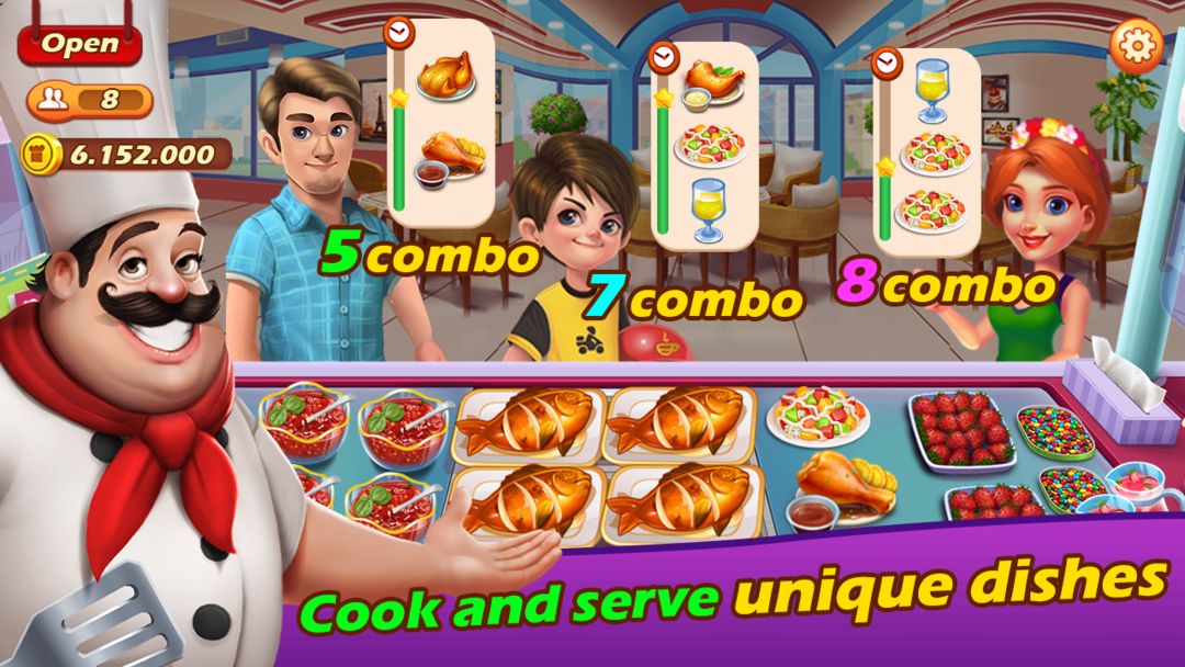 Cooking Season: madness chef restaurant fever 게임 스크린 샷