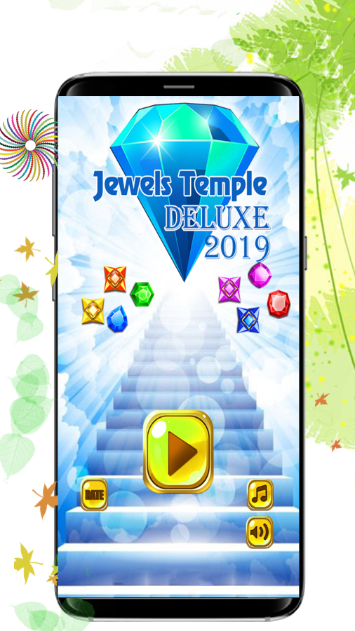 Jewels Temple Deluxe - Free Classic Match 3 Puzzle Game Screenshot