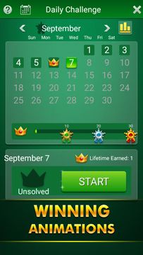 Solitaire Game Screenshot