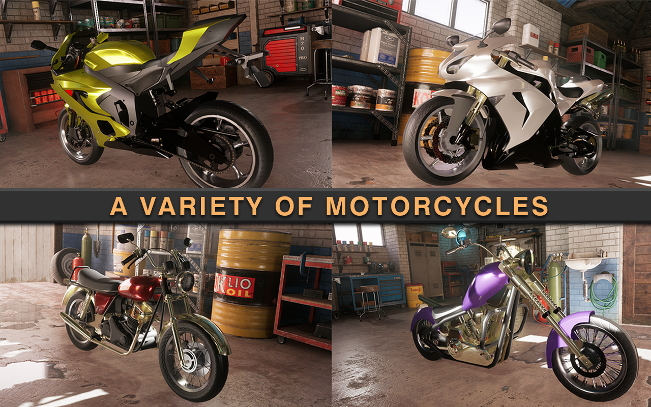 Скриншот игры Traffic Fever-Moto