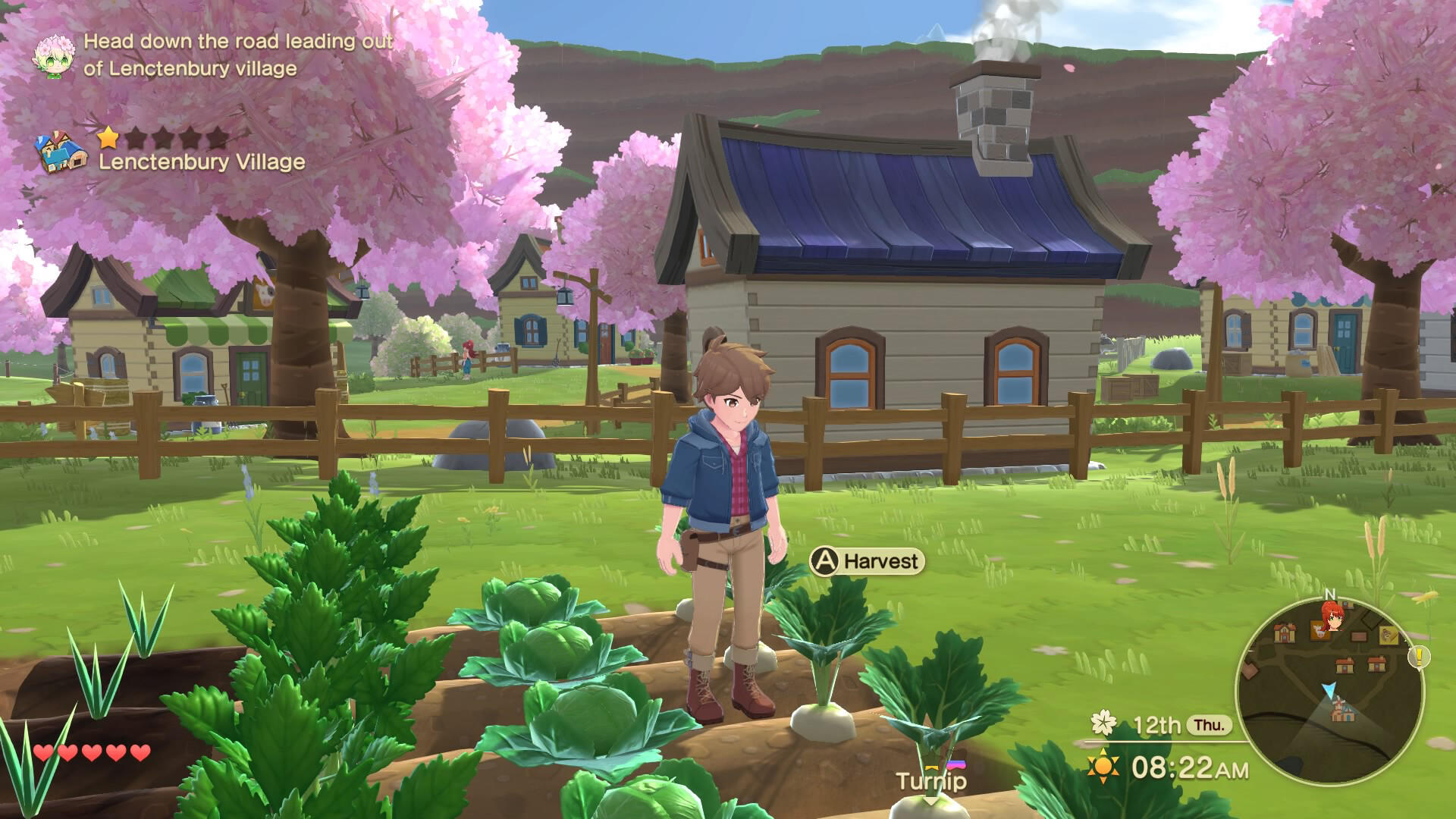 Screenshot 1 of Harvest Moon: สายลมแห่ง Anthos 
