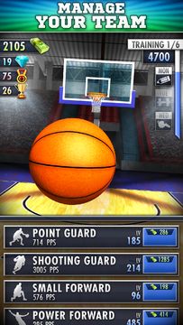 Basketball Clicker Game Screenshot