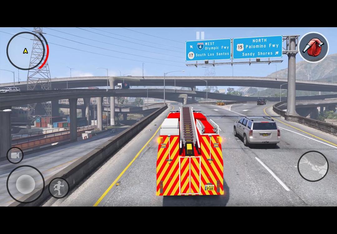 Screenshot of FireFighter Emergency Rescue Sandbox Simulator 911