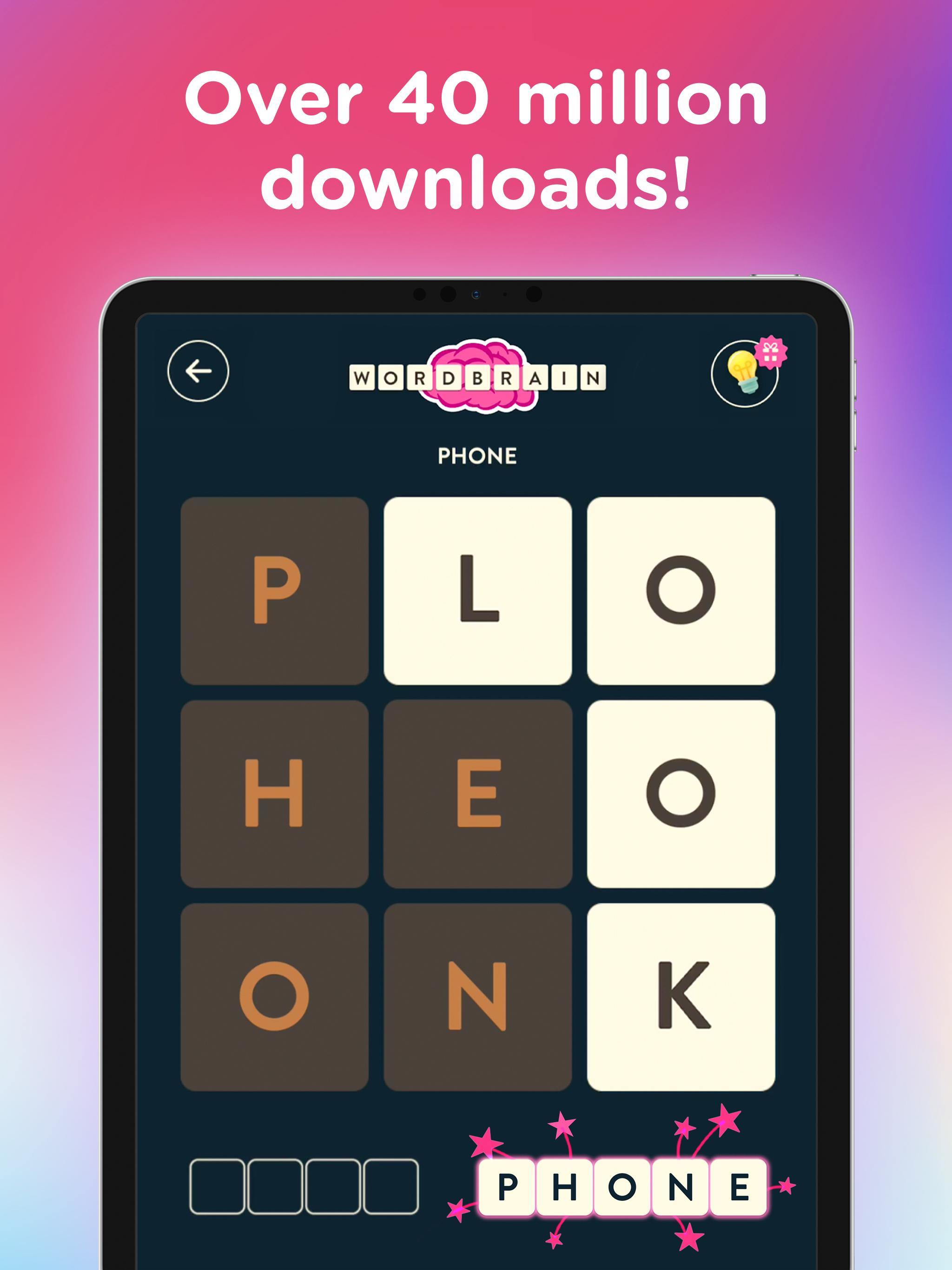 Screenshot of WordBrain - Word puzzle game