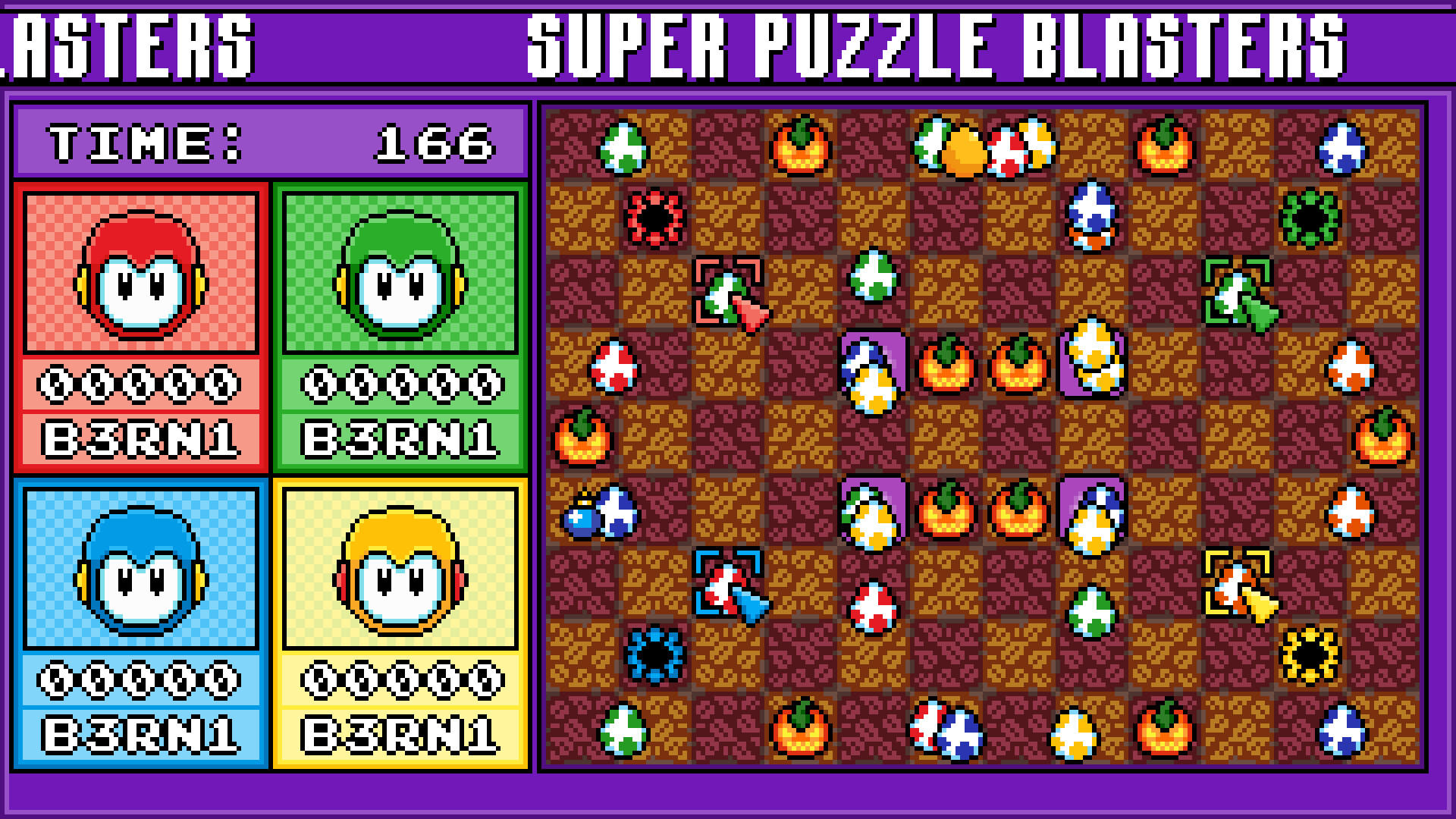 Super Puzzle Blasters Game Screenshot