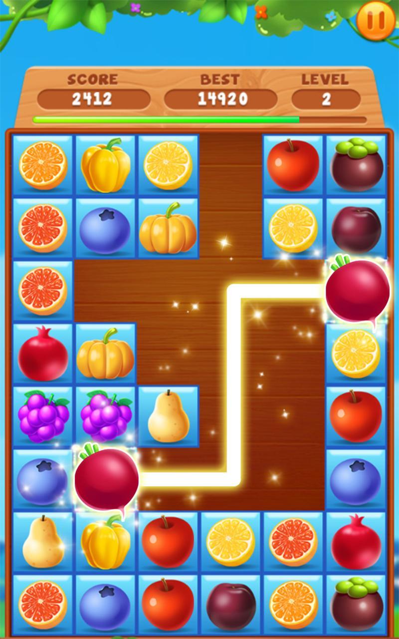 Fruit Onet Game Screenshot